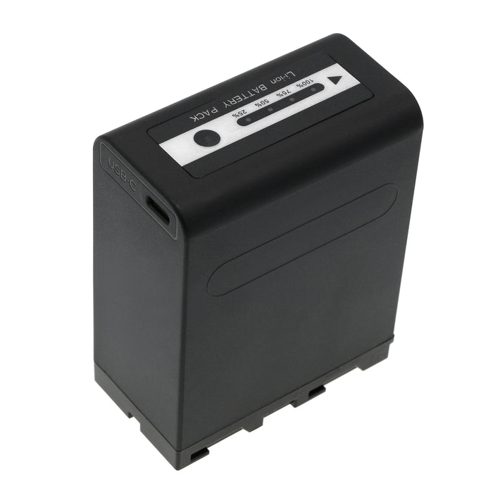 Sound Devices 633 mixer PIX 240i PIX-E 10400mAh Camera Replacement Battery
