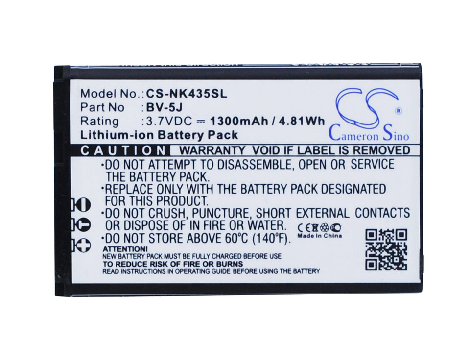 Microsoft Lumia 435 Lumia 532 RM-1070 1300mAh Mobile Phone Replacement Battery-5