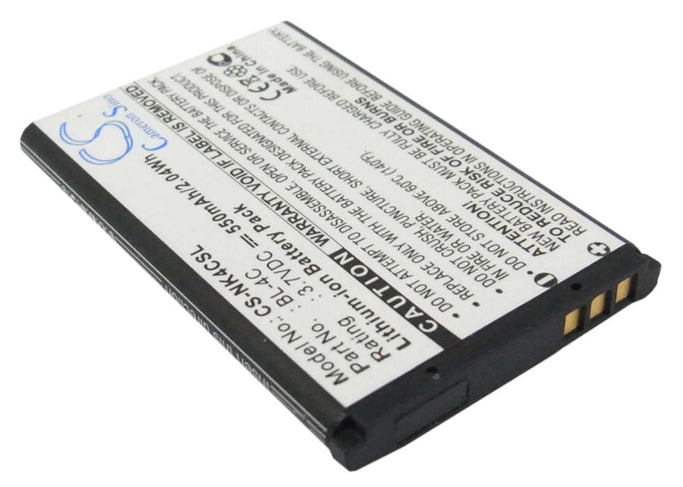 BBK i267 i508 i509 i518 i531 i606 K203M V205 V206 550mAh Camera Replacement Battery-2