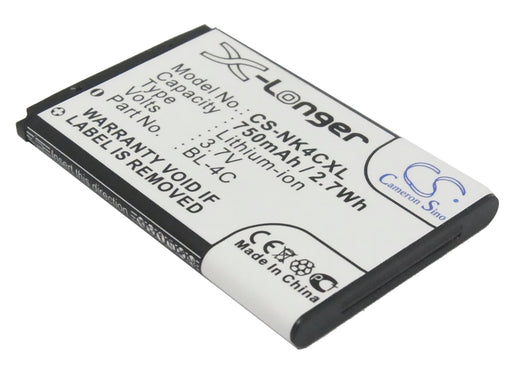 Manta MS1701 TEL2405 TEL Black Mobile Phone 750mAh Replacement Battery-main