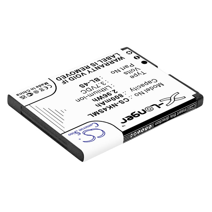 Nokia 2680 2680 slide 2680S 3600 3600 slide 3600S 3710 fold 7020 7100 Supernova 7610 7610 Supernova 7610S Mobile Phone Replacement Battery-2