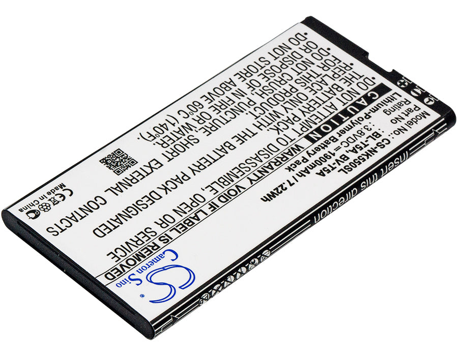 Microsoft Lumia 550 Lumia 730 Lumia 730 Dual SIM Lumia 735 Lumia 735 Dual SIM Lumia 738 RM-1038 RM-1040 RM-11 1900mAh Mobile Phone Replacement Battery-2