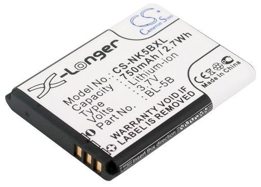 Alcatel One Touch S680 OT-S680 Black GPS 750mAh Replacement Battery-main