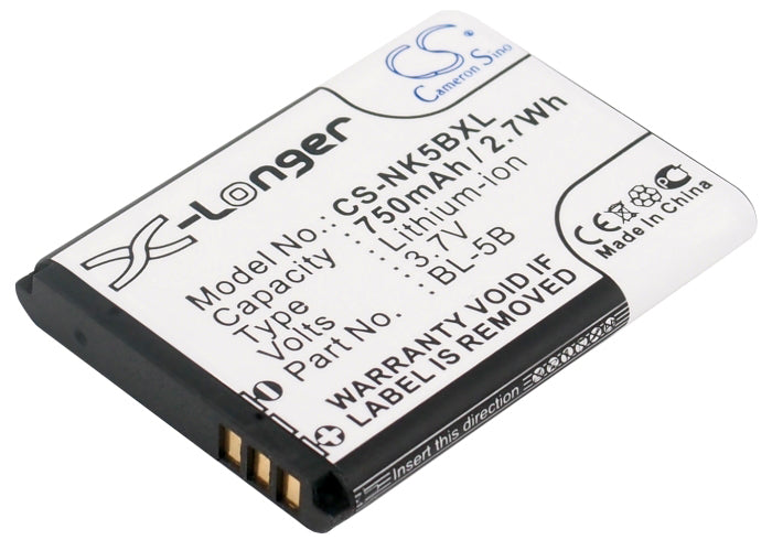 Alcatel One Touch S680 OT-S680 Black GPS 750mAh Replacement Battery-main