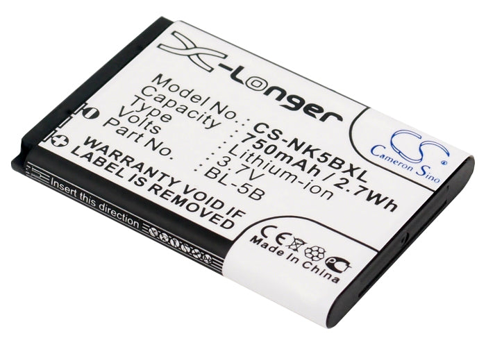 Ispan DDV-965 750mAh Camera Replacement Battery-2