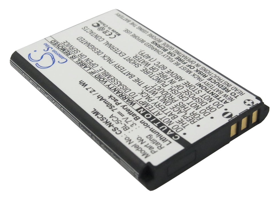Cect V10 Black Barcode 750mAh Replacement Battery-2