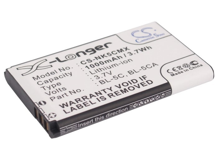 Cect V10 Black GPS 1000mAh Replacement Battery-main