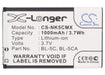 Anycool Enjoy W02 1000mAh Baby Monitor Replacement Battery-5
