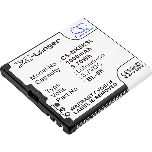 Nokia 701 C7 C7-00 N85 N86 T7 X7 X7-00 Replacement Battery-main