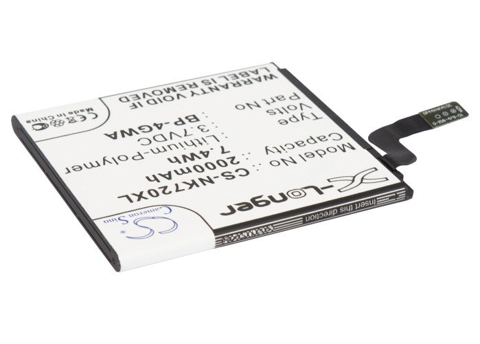 Nokia Lumia 625 Lumia 625H Lumia 720 Lumia 720T Mobile Phone Replacement Battery-2