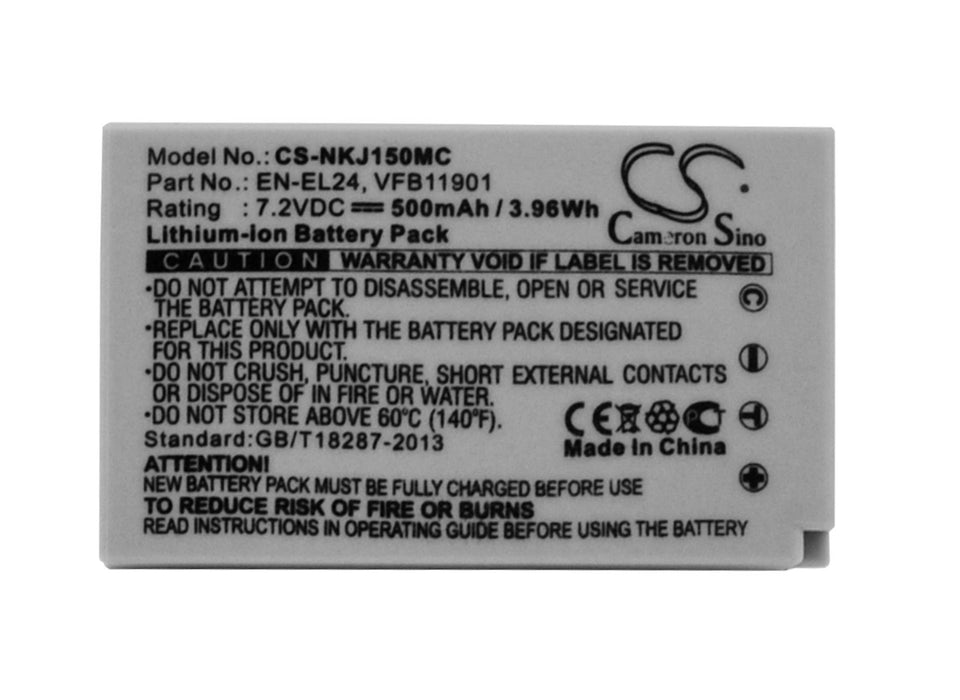 Nikon 1 J5 500mAh Camera Replacement Battery-5