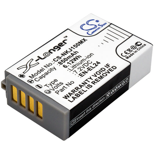Nikon 1 J5 850mAh Replacement Battery-main