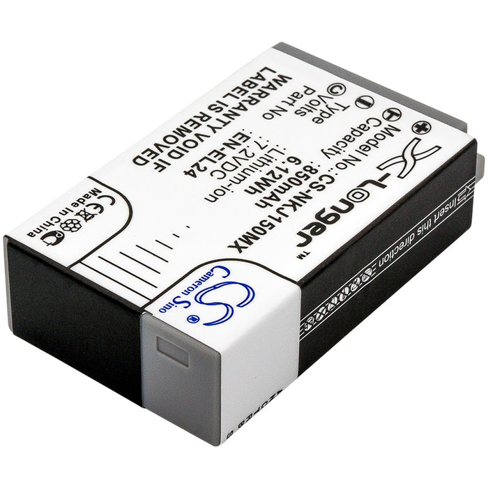 Nikon 1 J5 850mAh Camera Replacement Battery-2