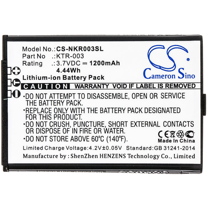 Nintendo MWH710A01 New 3DS NN3DS Game Replacement Battery-3