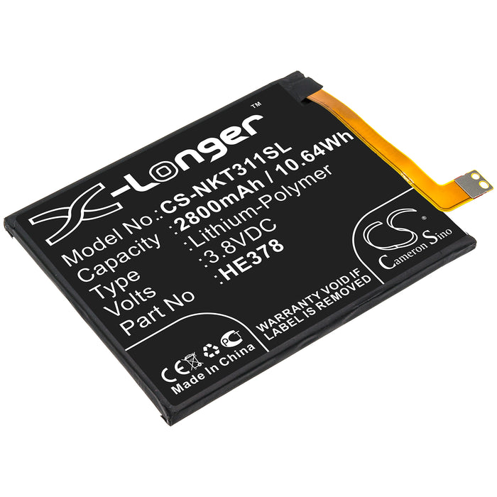 Nokia 3.1A TA1140 TA1141 Replacement Battery-main