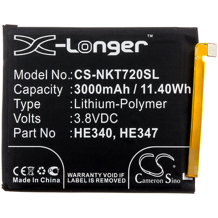 Nokia 7.1 TA-1041 Mobile Phone Replacement Battery-3
