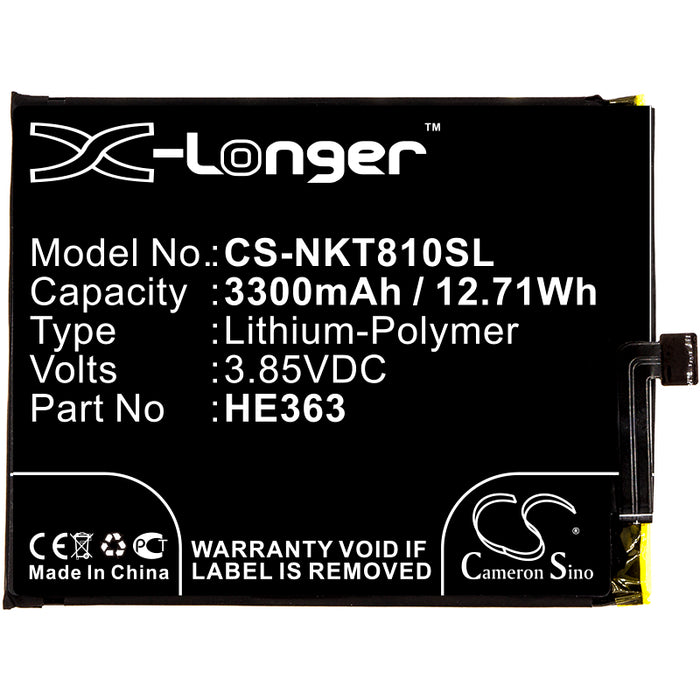 Nokia 8.1 TA-1119 TA-1128 Mobile Phone Replacement Battery-3