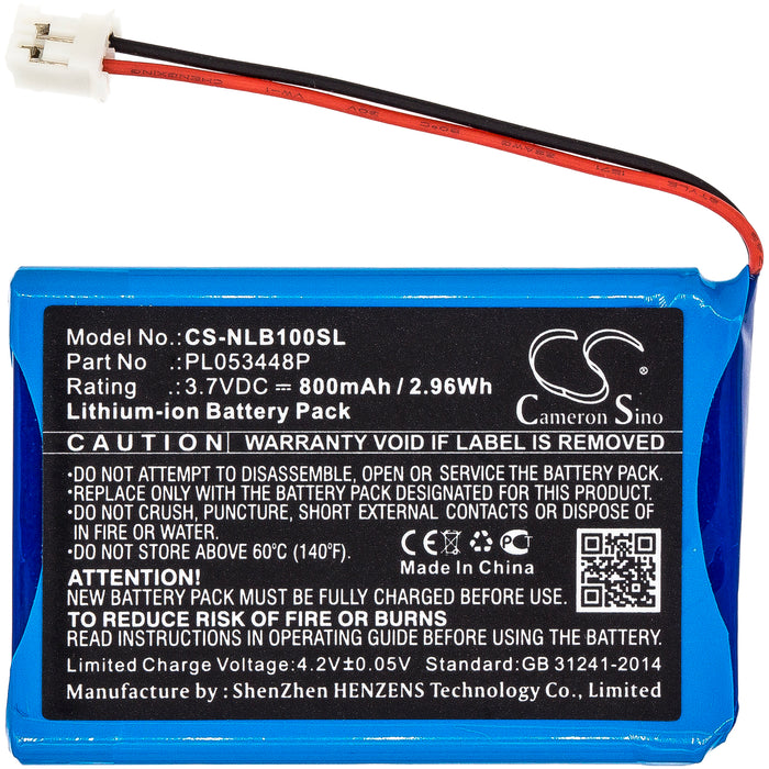 Nolan B5 B901L B901R N103 N4 N43 N43 Air N43E N43E Air N71 N85 N86 N-COM B1 Wireless Headset Replacement Battery-3