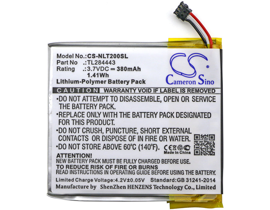Nest A0013 Learning Thermostat 2nd Genera Learning Thermostat 3rd Gen Learning Thermostat 3rd Genera T3007ES T3008US T4 Smart Home Replacement Battery-3