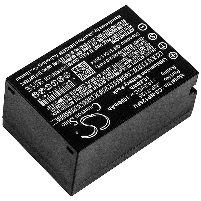 Fujifilm GFX 50S Medium Format GFX 1000mAh Camera Replacement Battery-2