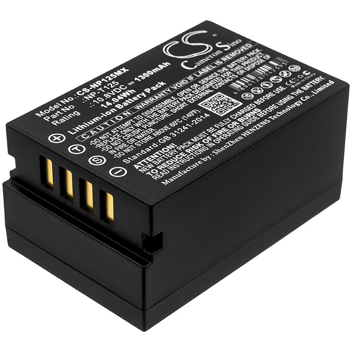 Fujifilm GFX 50S Medium Format GFX 1300mAh Replacement Battery-main