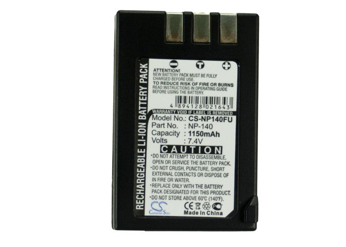 Fujifilm FinePix S100FS FinePix S200EXR FinePix S200FS FinePix S205EXR Camera Replacement Battery-5