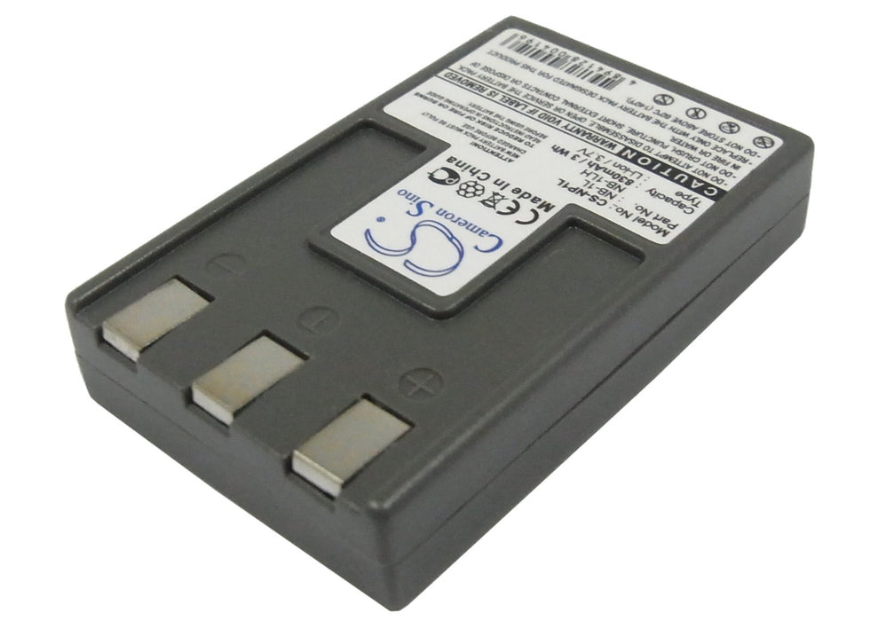 Canon Digital IXUS 200a Digital IXUS 300 Digital IXUS 300a Digital IXUS 320 Digital IXUS 330 Digital IXUS 400 Digital IXUS  Camera Replacement Battery-2