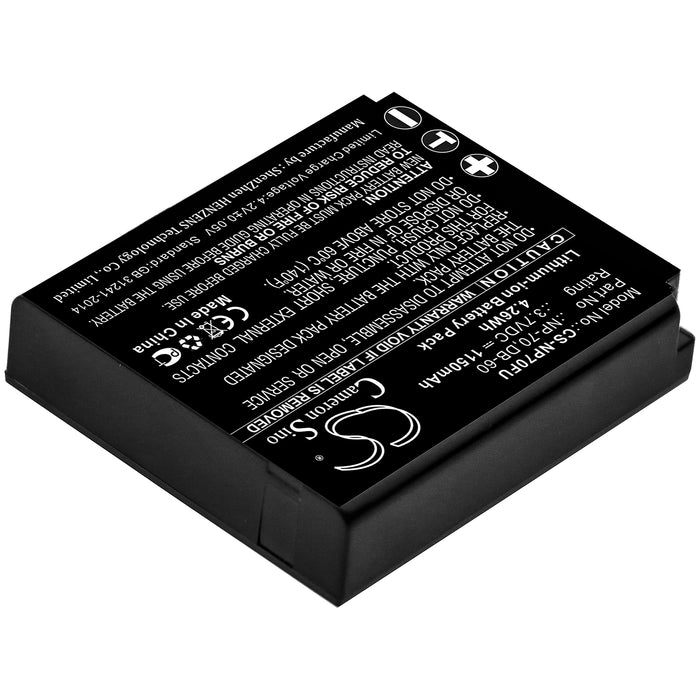 Ricoh Caplio G600 Caplio G700 Caplio GR Digital Caplio GR Digital II Caplio GX100 Caplio GX200 Caplio R3 Caplio R30 Caplio  Camera Replacement Battery-2