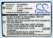Fujifilm Finepix F305 FinePix SL1000 Finepix SL240 Finepix SL245 Finepix SL260 Finepix SL280 Finepix SL300 Finepix SL305 Camera Replacement Battery-5