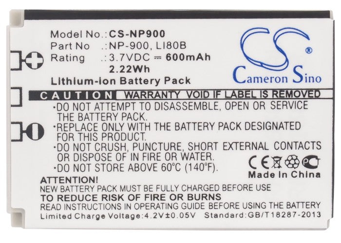 Kyocera EZ 4033 Camera Replacement Battery-5