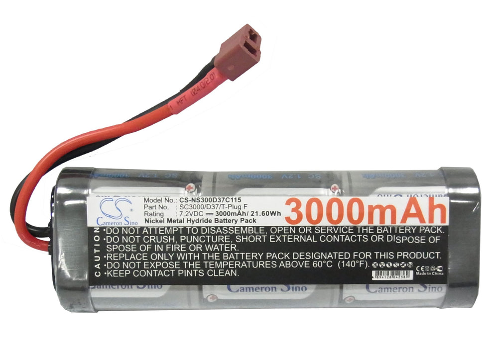 RC CS-NS300D37C115 3000mAh Car Replacement Battery-5
