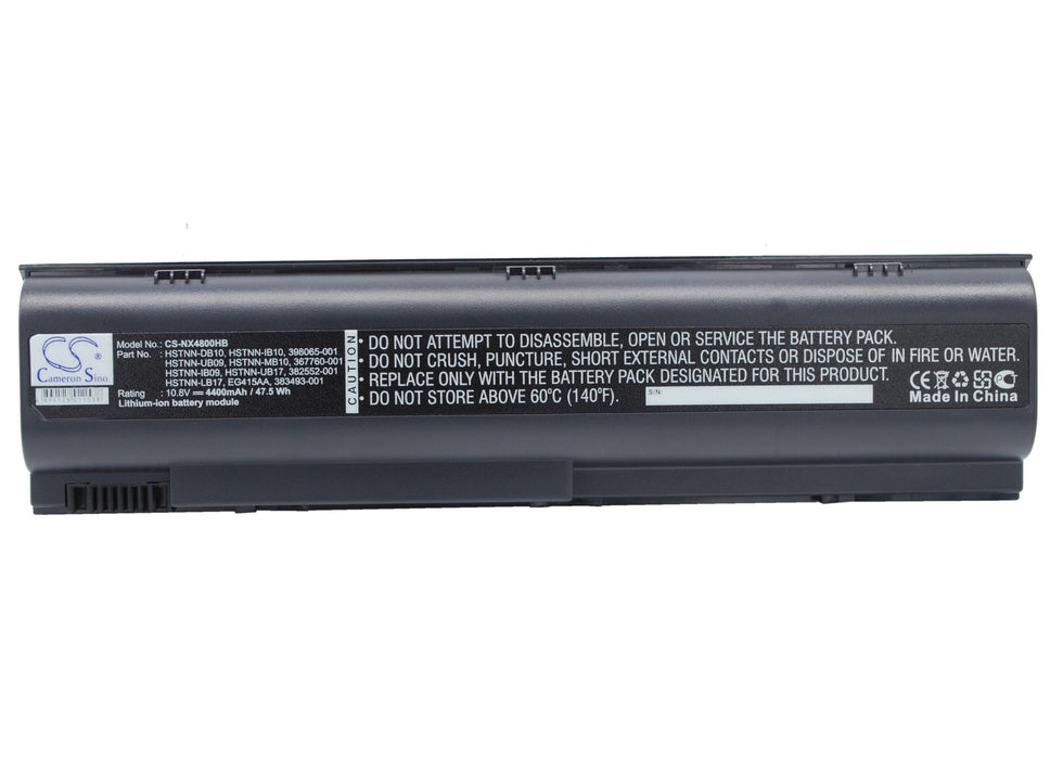 Compaq Business Notebook NX4800 Business Notebook  Replacement Battery-main