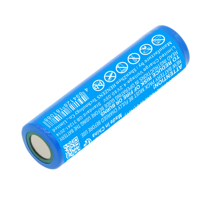 Nightstick TAC-400 TAC-500 TAC-550 Flashlight Replacement Battery