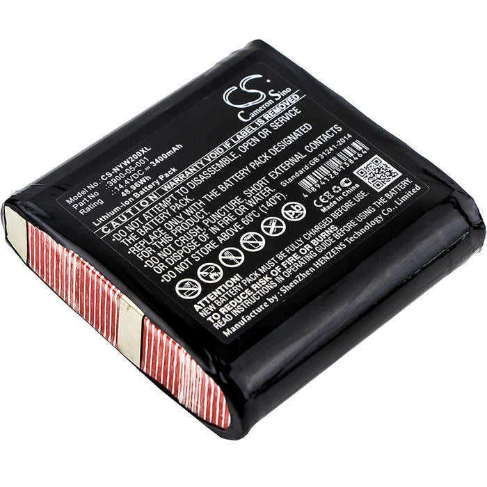 Noyes W2003M 3400mAh Replacement Battery-main