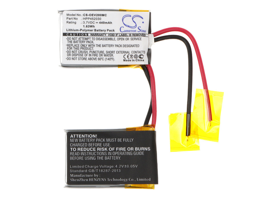 Ocean EV0200 Camera Replacement Battery-5