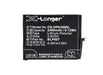 Oneplus E1000 E1001 E1005 Oneplus X X Dual Sim Mobile Phone Replacement Battery-5