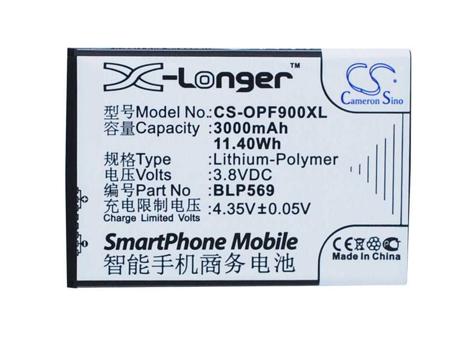 Oppo Find 7 Find 7 Lite Find 7a Oppo Find 7 X9000 X9006 X9006 LTE X9007 X9070 X9076 X9077 3000mAh Mobile Phone Replacement Battery-5