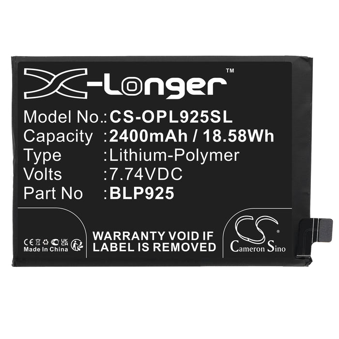 Oneplus 10R 10R 5G 2022 10R 5G 2022 150W Ace 5G 2022 CPH2411 PGKM10 Mobile Phone Replacement Battery