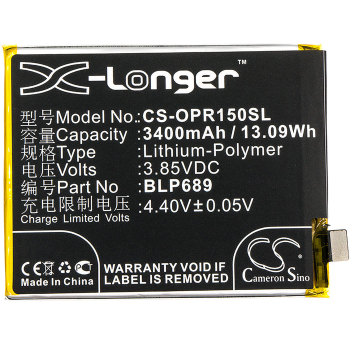 Oppo PBCM10 PBCT10 R15x R15x Dual SIM Mobile Phone Replacement Battery-3