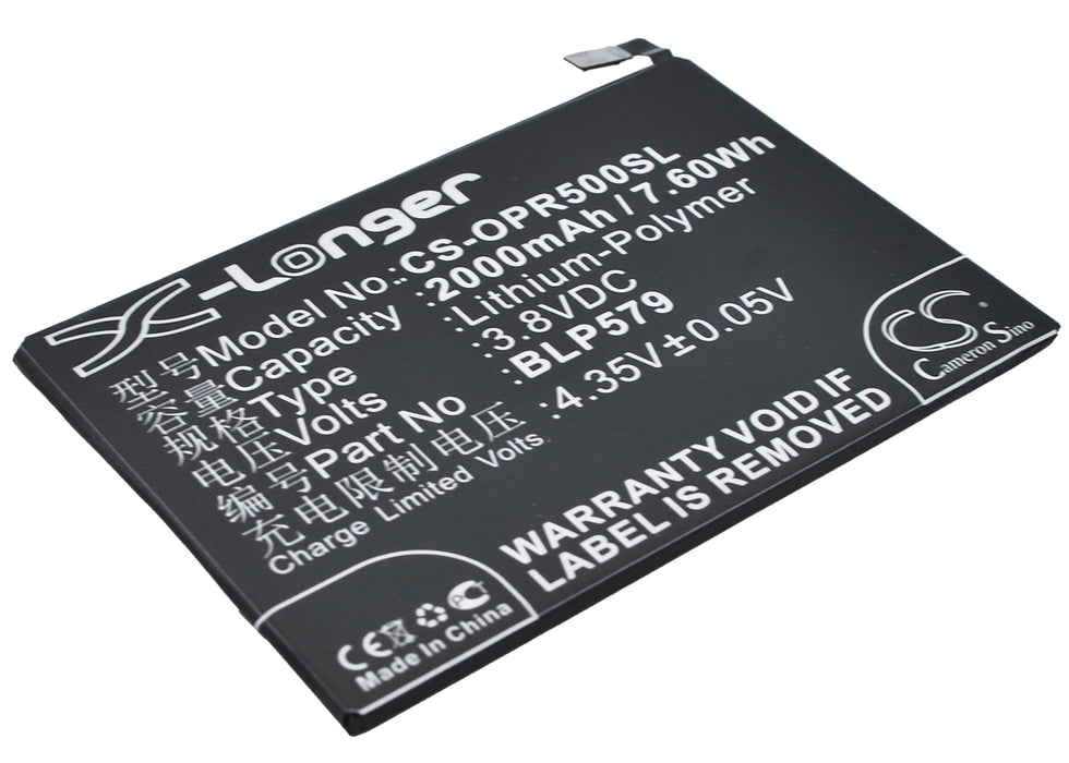 Oppo R5 R8107 R8109 Mobile Phone Replacement Battery-2