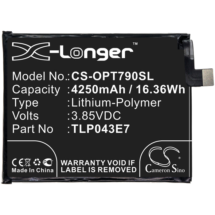 Alcatel T790H T790S T790W T790Y T790Z Mobile Phone Replacement Battery-3
