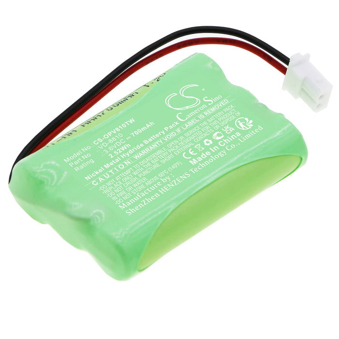 Optex iVision Wireless Two-Way Inter intercom Replacement Battery
