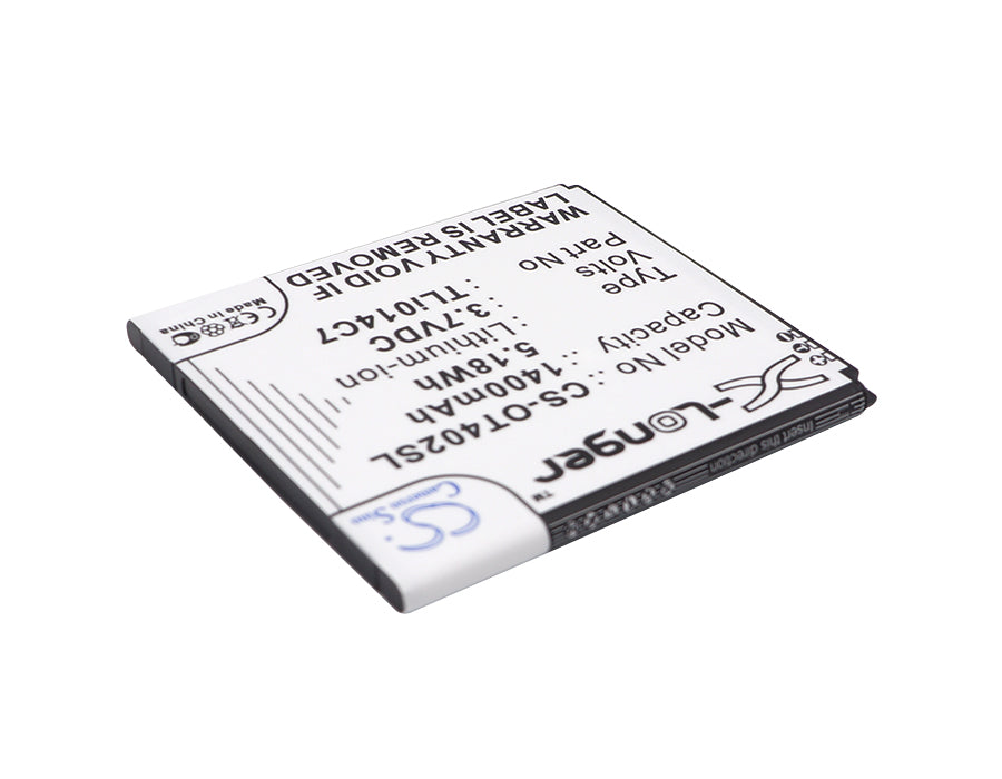 Alcatel One Touch Pixi First OT-4024 OT-4024D OT-4024X Mobile Phone Replacement Battery-2