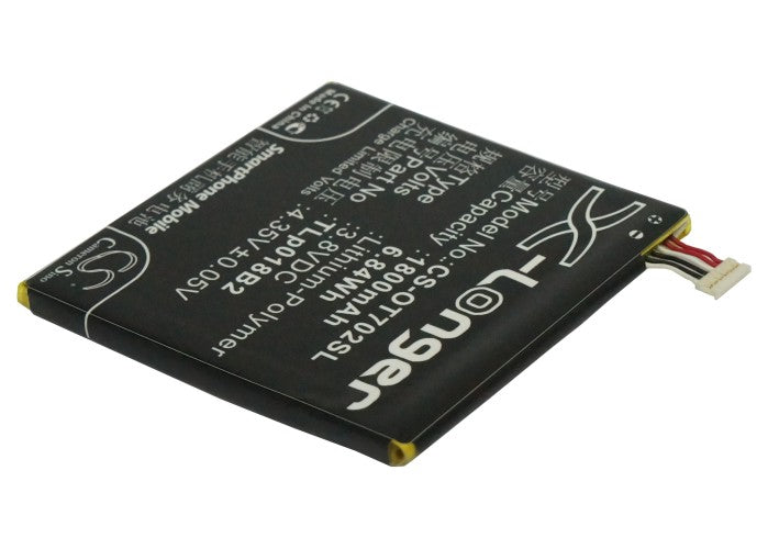 Alcatel One Touch 7024 One Touch 7024W One Touch Fierce One Touch Idol One Touch Snap One Touch Snap Dual OT-6030 OT- Mobile Phone Replacement Battery-2