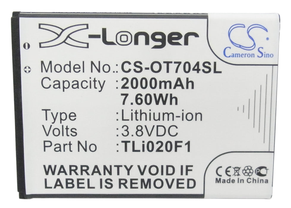 Vodafone Smart turbo 7 V500 VFD 500 Mobile Phone Replacement Battery-5