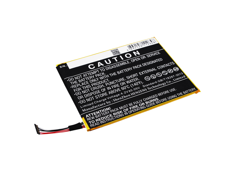 Alcatel One Touch Icin One Touch Pixi 3 (7) LTE One Touch Pixi 3 7.0 4G Mobile Phone Replacement Battery-4