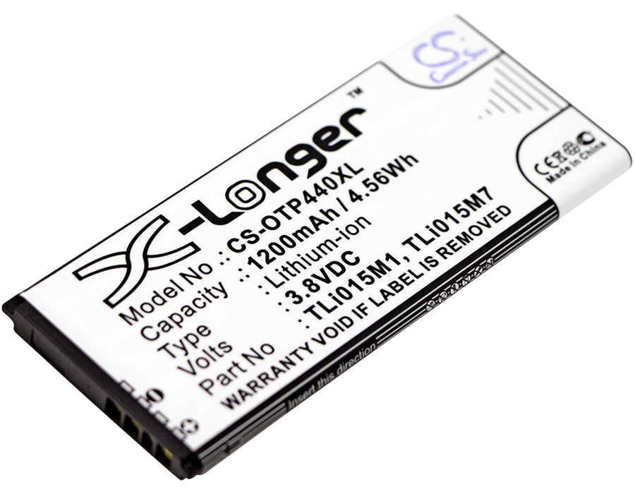 Alcatel One Touch Pixi 4 4.0 OT-4034 OT-4034D OT-4 Replacement Battery-main