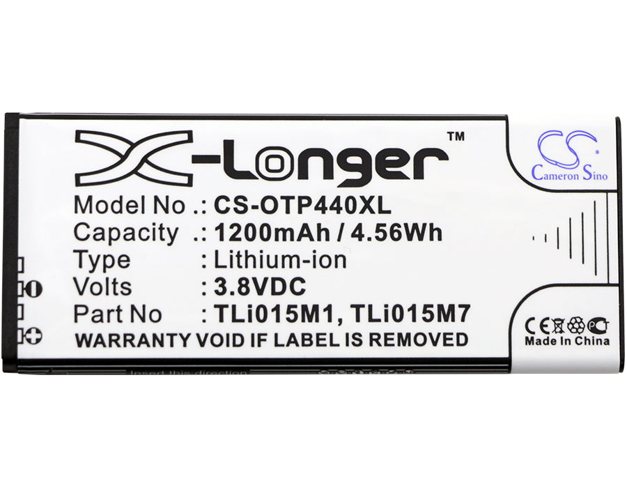 Alcatel One Touch Pixi 4 4.0 OT-4034 OT-4034D OT-4034X Mobile Phone Replacement Battery-3