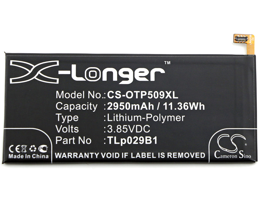 Alcatel FL02 Flash Plus 2 Flash Plus II One Touch Pop 4S LTE One Touch Shine Plus OT-5095 OT-5095B OT-5095I OT-5095K  Mobile Phone Replacement Battery-3