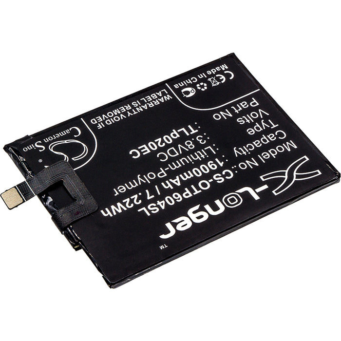 Alcatel One Touch Pop Up One Touch Pop Up LTE Dual SIM OT-6044 OT-6044D Mobile Phone Replacement Battery-2
